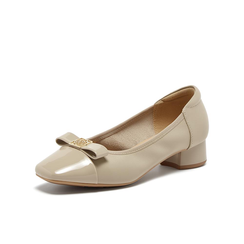 Bestu 25 Autumn Shallow Mouth Single Shoes Fashion Trend Commuter Coarse Heel Square Head Women's Shoes K5339CQ5