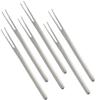 Набор кондитерских вилочек Nagao из нержавеющей стали, сделано в Японии, Цубамэ-Сансё, 6, 12 см, сталь 18-8,