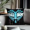 Вирусный Чехол для Подушки в Стиле Fall Out Boy Антипылевой Наволочка Невидимая Молния Шелковистый Короткий Плюш Чехол для Подушки Дивана