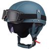 Vintage-Style Open Face Motorcycle Helmet Adults Unisex ABS Half With 3C Certification