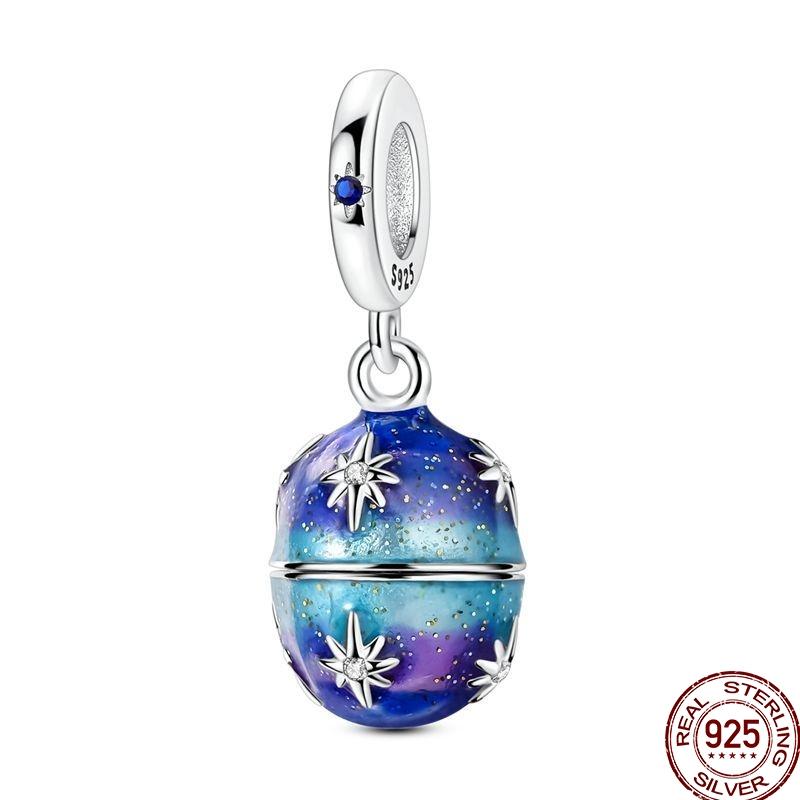 Original Copper Golden Charms Bow Easter Eggs Bead Firefly Butterfly Pendants Fit 3Mm Bracelet Diy Jewelry Gift