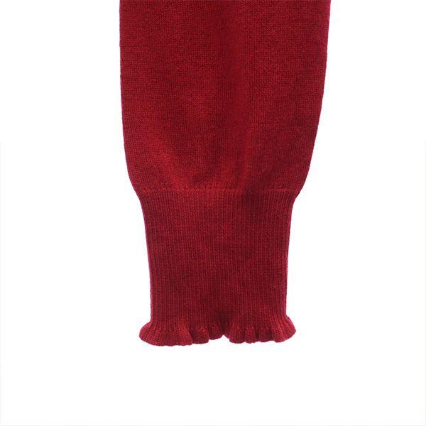 TO BE CHIC Кардиган вязаный с длинным рукавом из шелковой смеси 2 Красный Женский Б/У