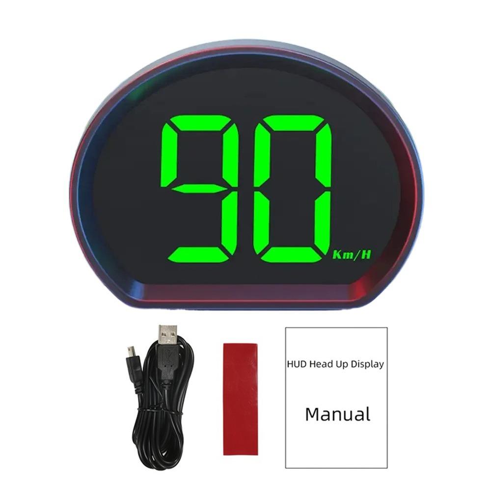 Versatile Compatibility GPS Car Digital Speedometer Windshield Speed Projector Tachometer