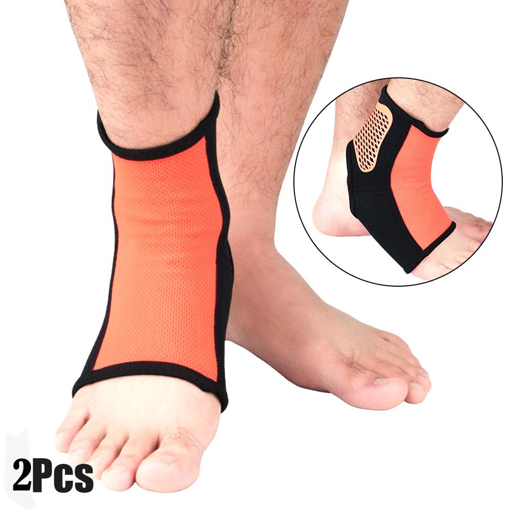 2 шт. поддержка лодыжки защитный бандаж ремень ахиллово сухожилие бандаж защита растяжений ортез лодыжка бег тренажерный зал спорт пятка бандаж