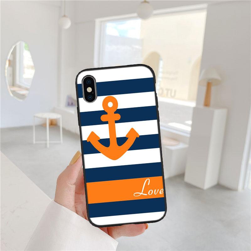 PP1 Anchor Sailor Phone Case for Samsung Galaxy A11 A12 A13 A15 A52S A53 A55 A56 A70 A71 A72 A73 F06 F16 F56 S10 Plus S10e