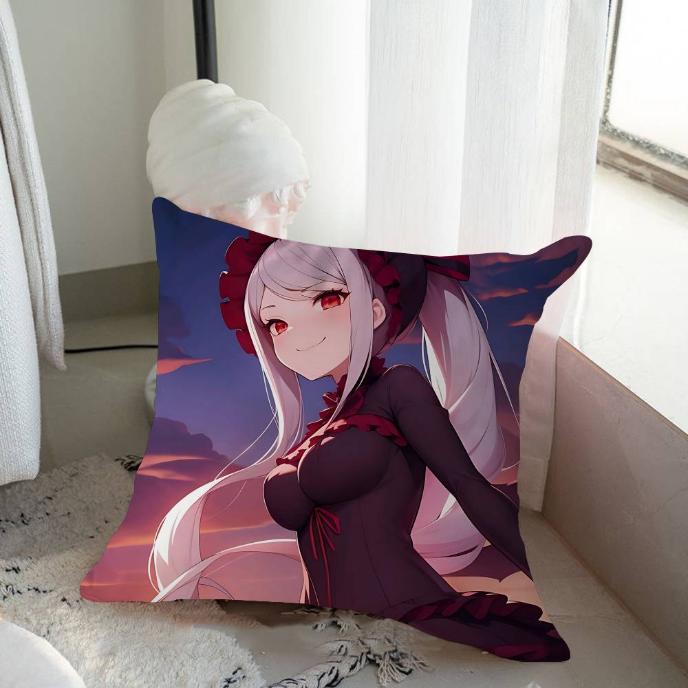 Аниме S-Shalltear-Bloodfallen Подушка Подарок Домашний Офис Декоративная Подушка Спальня Диван Автомобильная Наволочка
