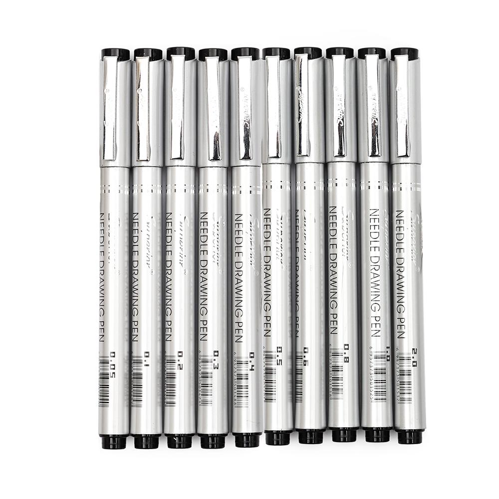 Набор ручек для эскизов. 10 шт