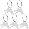 5 Sets Toilet Paper Dispenser Towel Keys Tissue Towels Stainless Steel