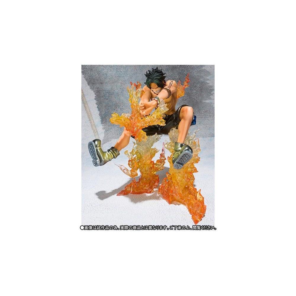 Bandai Figuarts ZERO Портгас D. Ace Battle Ver Crossfire Специальное издание в цвете Soul Nation 2014 Ограниченный выпуск