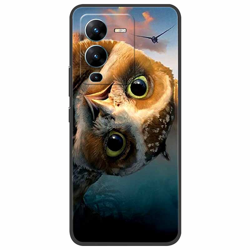 Для vivo V25 Pro Чехол V2158 Мягкий Силиконовый ТПУ Чехол для телефона Для vivo V25 Pro 5G Чехол Ударопрочный Capa V 25 Pro V25Pro Coque Крутой