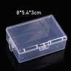 Vogue Drawer Ассортимент-Органайзер Контейнер Прямоугольные бусины Ювелирный футляр Органайзер для макияжа Коробка для сережек Прозрачная домашняя гостиная Коробка для визитных карточек