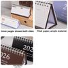 Desktop Decoration 2026 Desk Calendar Portable Schedule Planner  Office School Supplies