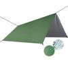 Camping Tarp Tent Green Awning Shade Pool Mat Party Shade with Storage Bag Suitable for People Tarp UV Sunscreen UV Protection Outdoor Easy To