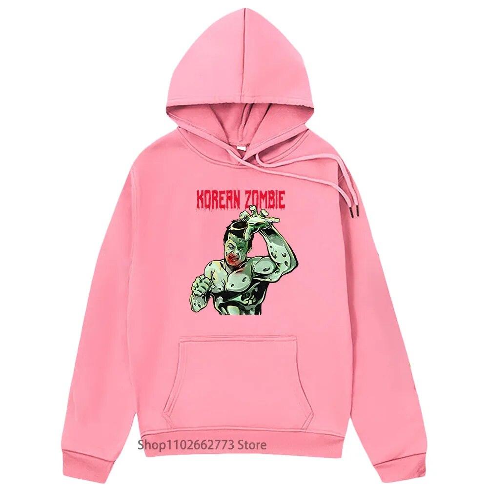 Korean Zombie Hoodies Gothic Anime Sweatshirts Long Sleeve Clothes for Women Streetwear Unisex Clothing Harajuku Pullover Y2k Top