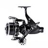 All-metal High-quality Double Brake Large Long-distance Casting Spinning Reel Seawater-proof Suitable for Sea Fishing Smooth Line Release