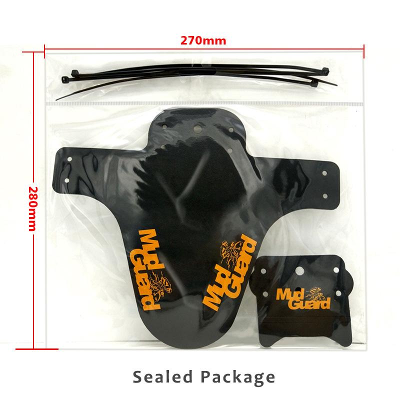 New Bicycle Fenders Plastic Colorful Front Rear Bike Mudguard Mountain Bike Wings Mud Guard Cycling Accessories For