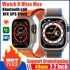 Watch 8 Ultra Smart Watch Men Gps NFC Series8 Smartwatch Водонепроницаемые спортивные часы с беспроводной зарядкой для Apple Watch