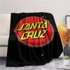 1PC Santa Cruz Patterned Flannel Blanket Suitable For All Seasons for Home Decor Warmth and Comfort Gifts Holiday Present
