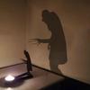 Подсвечник на Хэллоуин Ужас Металлический Подсвечник для Чайной Свечи Кастет Тени Подсвечник Настольная Статуя Украшение на Хэллоуин