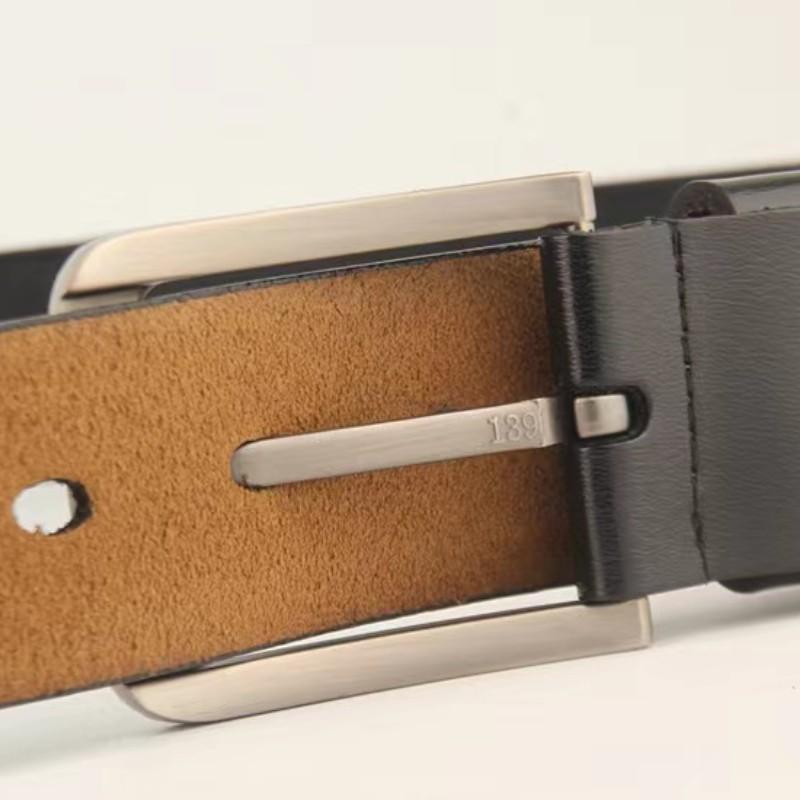 Ремни из натуральной коровьей кожи 100-170 см для мужчин, высокое качество, большие размеры, мужской пояс с пряжкой