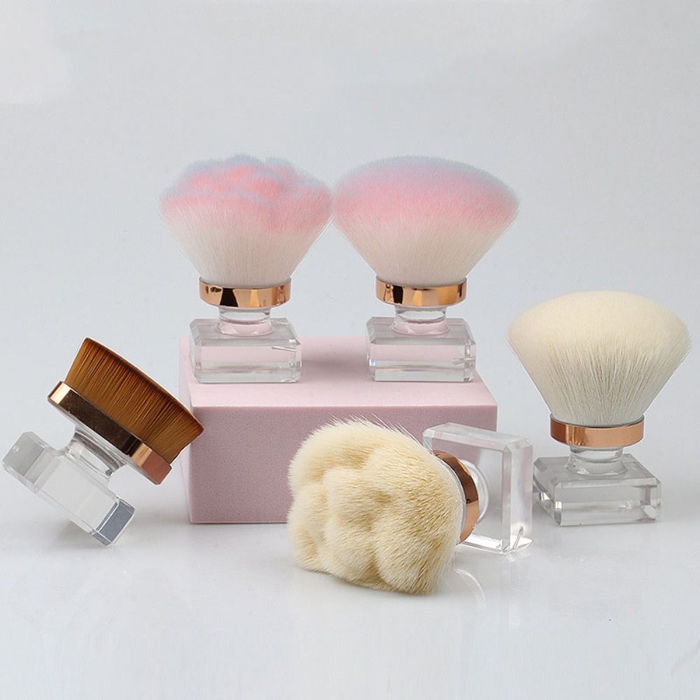 Dust-proof Nail Cleaning Brush Cosmetic Tools Makeup Brush Fashion Powder Blusher Brush Makeup