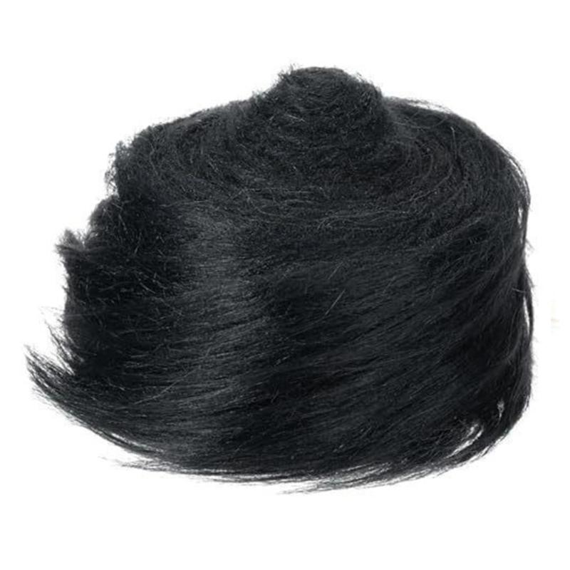 Unpainted Masquerades Mask with Furry Trim Adhesive Fabric Net Cloth Cats Face Mask Unpainted Mask for Halloween Supply