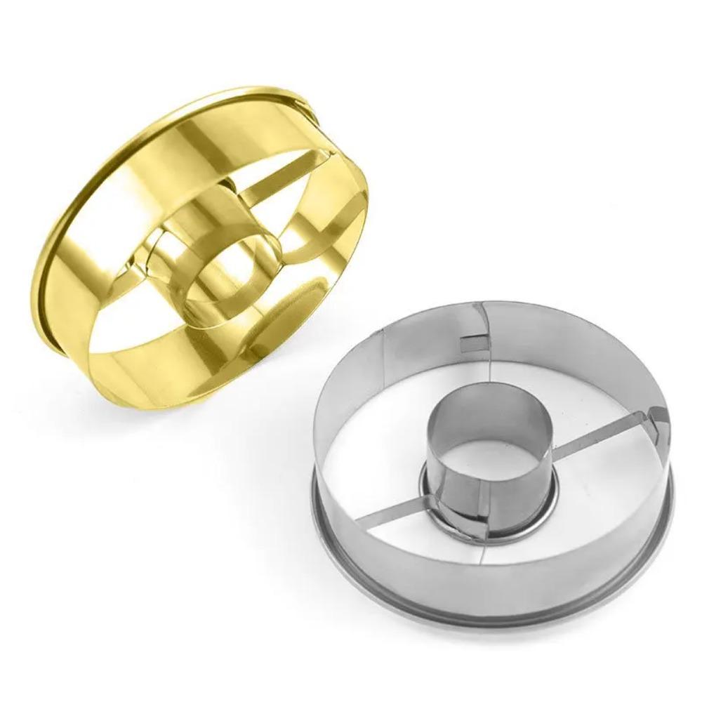 Rustproof Stainless Steel Donut Mold DIY Cookie Cutters Multi-purpose Bread Cutter  Pastry