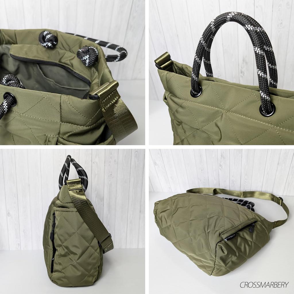 Нейлоновая сумка-тоут для больших больших размеров с кросс-боди для улицы, школьная серая [Cross Marbury] женская, стильная, для поездок на работу, легкая, A4, вместимость,