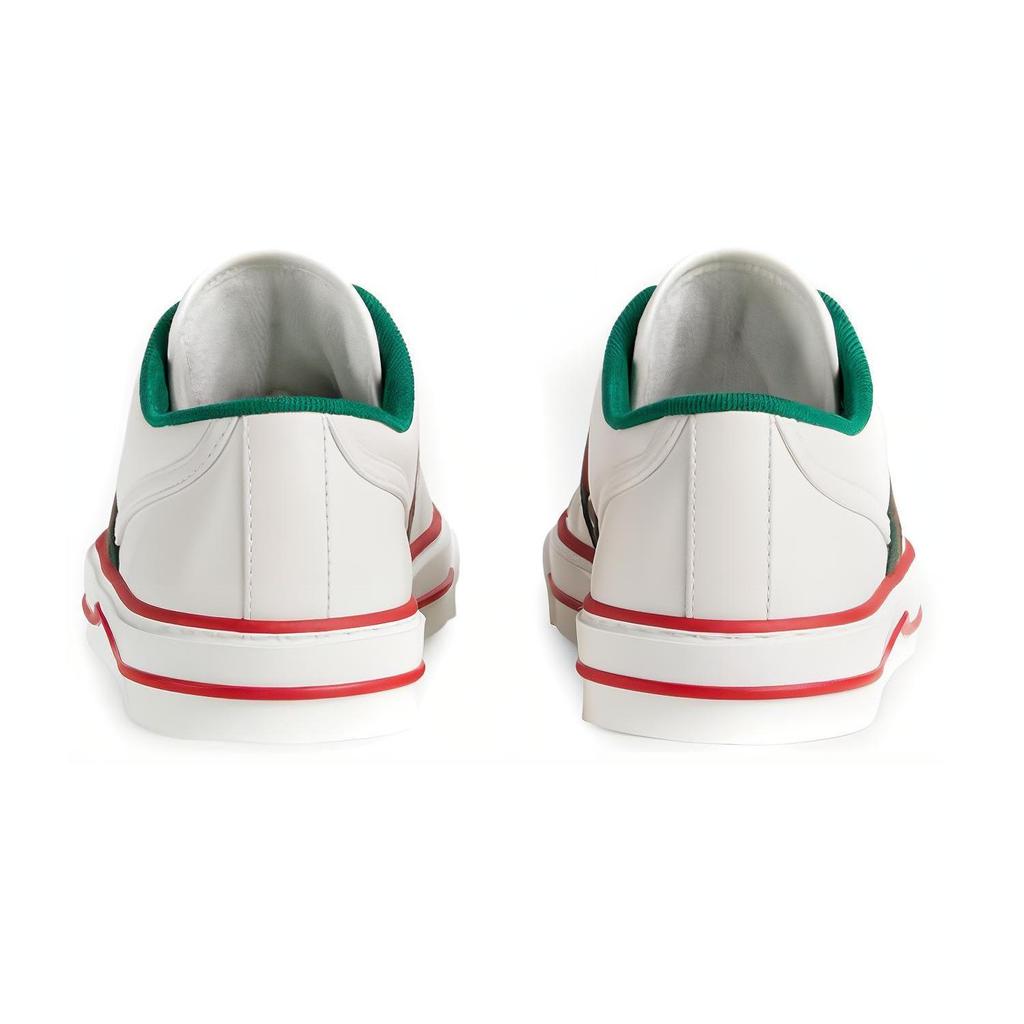GUCCI Tennis 1977 White Green Red Women's (Unisex) Skate Shoes 645979 17L10 9060
