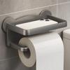 Toilet Paper Holder Stand Wall-Mounted Toilet Paper Dispenser Kitchen Bathroom Storage Rack For Tissue Box Shelf Phone Holder CDN