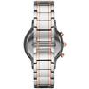 Emporio Armani AR80025 Двухцветные мужские часы с хронографом