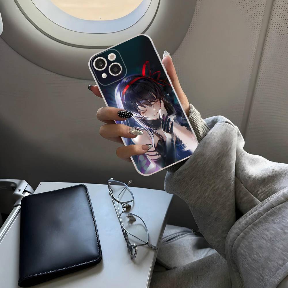 Милый Аниме Puella Magi Madoka Magica Для IPhone 17 16 15 14 13 12 11 Pro Max Plus Mini Чехол Для Прозрачного Чехла