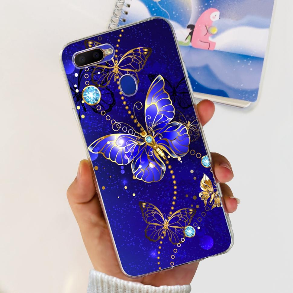 Для OPPO A5S Чехол AX5s CPH1909 6.2" Милый Мультяшный Задняя Крышка Чехлы Для Телефона Для Oppo A 5S OppoA5s Мягкий ТПУ Fundas Coque Оболочка