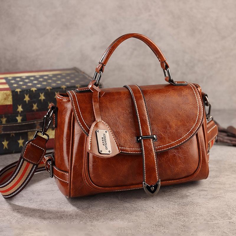 Модная женская сумка через плечо, кожаные сумки через плечо, сумка-портфель