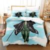 Новый комплект простыней с 3D-принтом в стиле аниме, комплект постельного белья Bleach, односпальная кровать Twin, двуспальная кровать размера Queen, комплект постельного белья для взрослых и детей, комплект пододеяльников