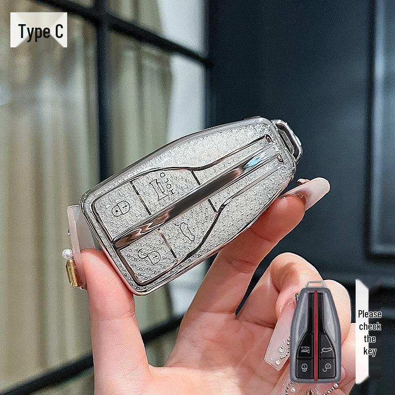 Индивидуальный чехол для ключей для моделей Hongqi: HS5, H5, H9, EQM5, H6, HS7 - Премиальный дизайн для мужчин и женщин