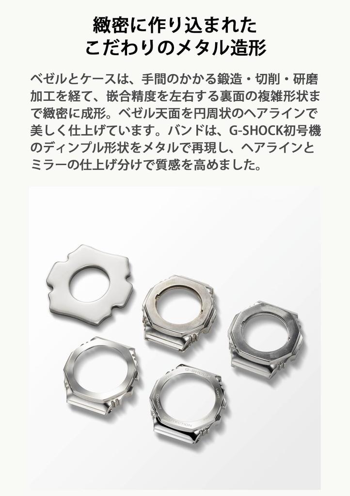 Часы полностью металлический хронограф с Bluetooth Tough Solar Silver [Casio] G-Shock [] GMC-B2100D-1AJF мужские