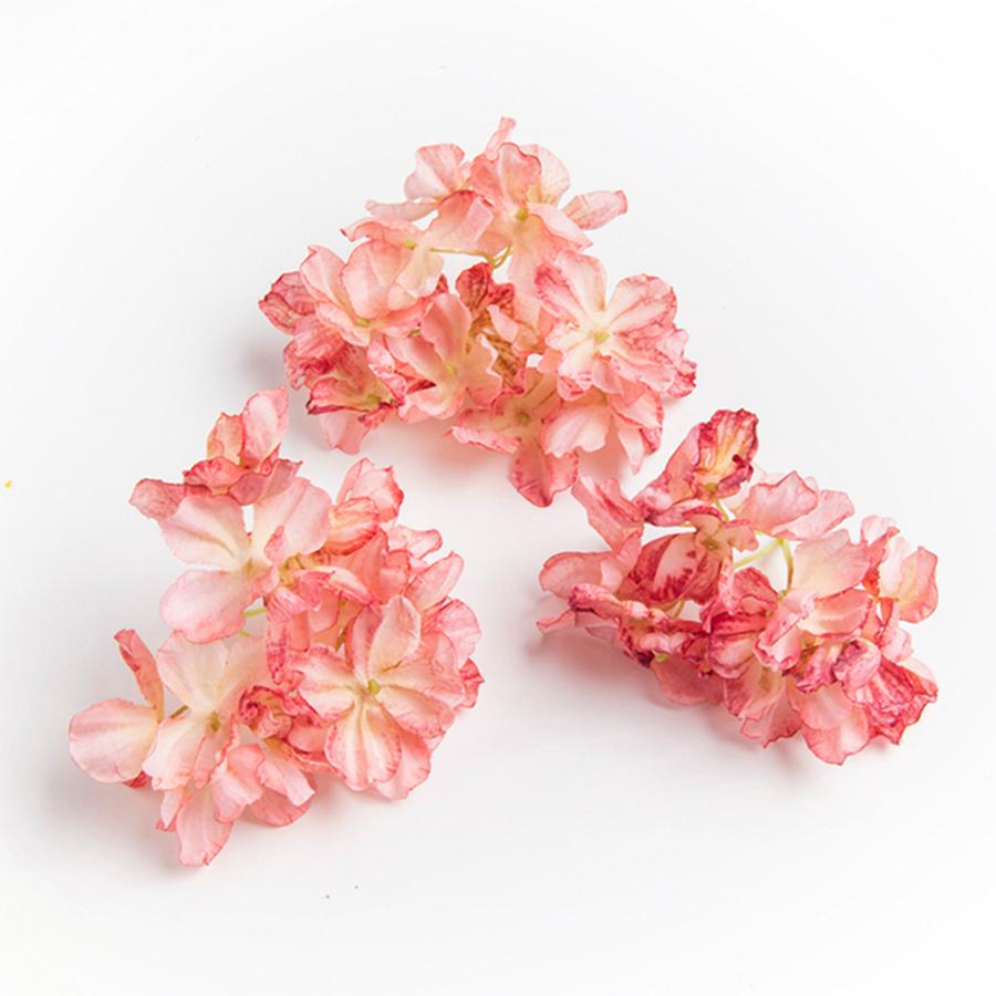 Искусственный цветок шелковая гортензия свадебный букет невесты венок DIY подарок композиция домашняя ваза стол сад сцена украшение стена
