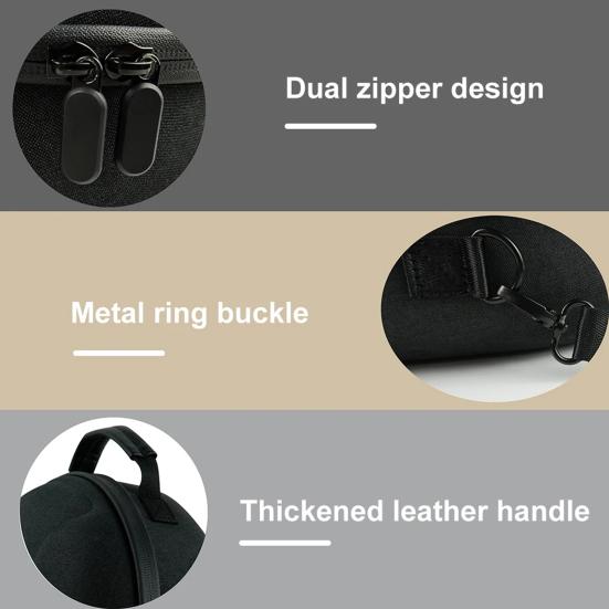 Водонепроницаемый дорожный чехол из ЭВА Защитная сумка через плечо Регулируемый плечевой ремень Противоударная сумка для переноски с защитой от царапин для очков Meta Quest 3 VR