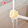Efficient Pot Scrubber With Long Handle And Plastic Construction For Kitchen Cleaning Tasks