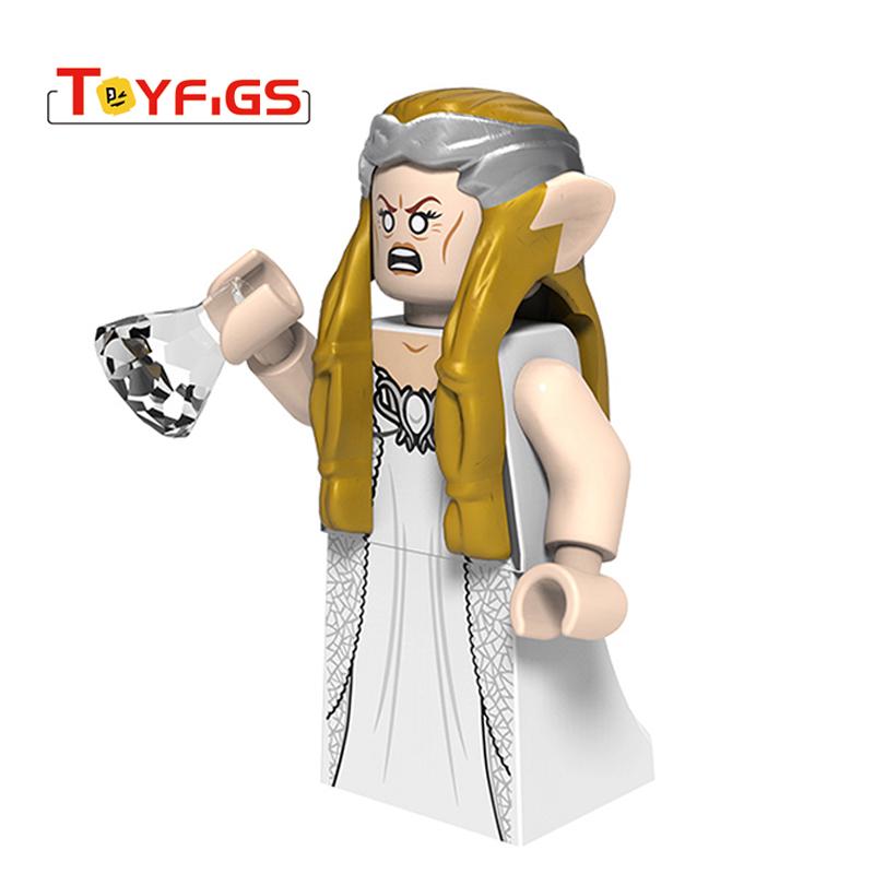 Фигурки Харри Поттера Фантастические твари Рубеус Добби Финниган Гермиона Кирпичи Модель Конструкторы Игрушки 