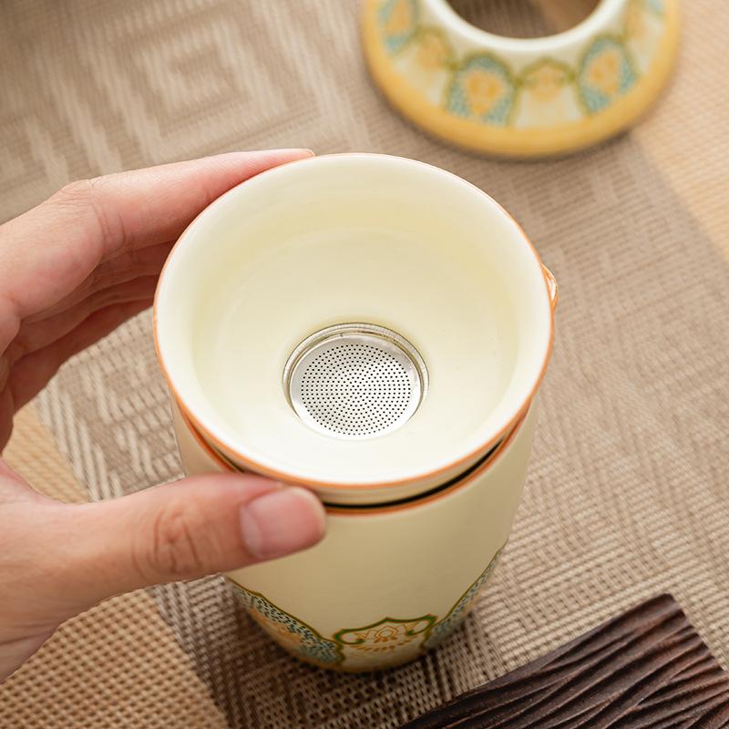 Печь Жу Глазурь Полный Набор Премиальная Керамическая Подарочная Коробка Набор для Чая Кунг-фу Набор Печи Жу Деловые Подарки Корпоративное Мероприятие Чайный Набор