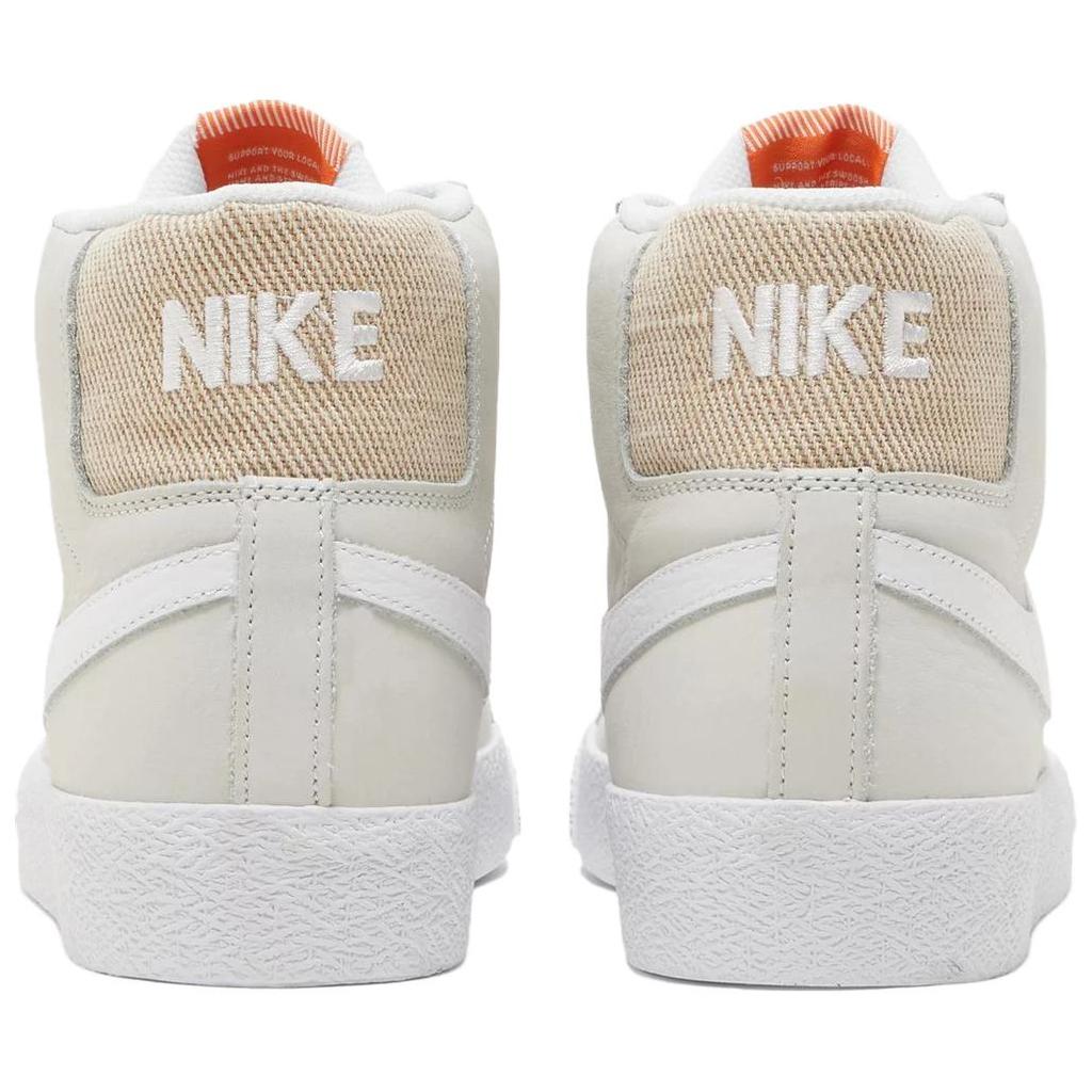 Nike Blazer Mid ISO SB Unbleached Men Sneakers White Summit-White DA8855-100