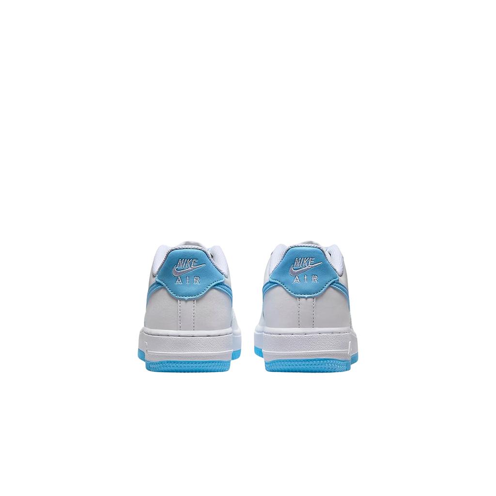 Nike Детские кроссовки Air Force 1 GS White Aquarius Blue FV5948-107
