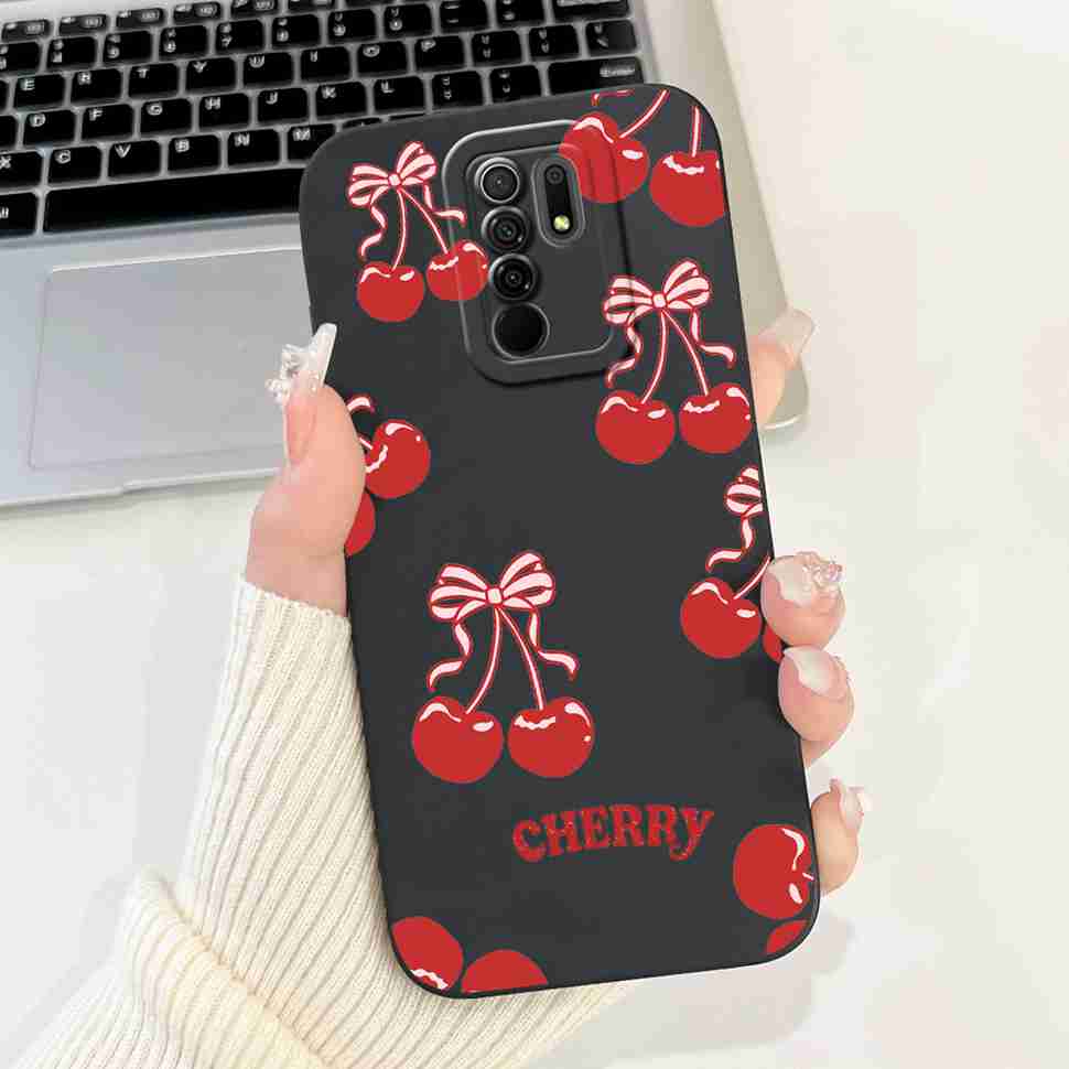 For Xiaomi Redmi 9 Case Cute Cartoon Rabbit Cat Soft Silicone Cover For Redmi 9 M2004J19AG M2004J19G Bumper Phone Case Funda
