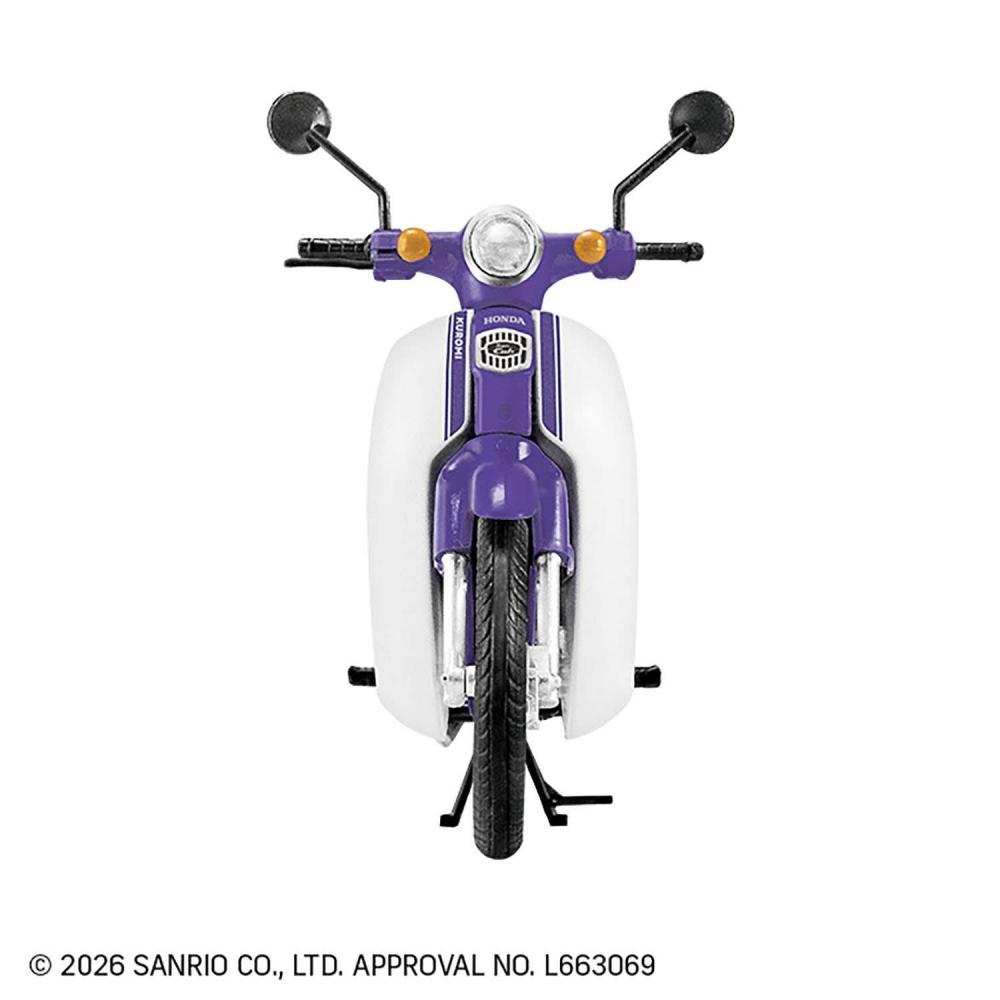 Sanrio 1 24 Персонажи Sanrio Honda Super Cub 1 коробка 10 шт.