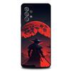 Японский Бусидо Самурай Чехол для Телефона Для Samsung S 25,24,23,22,30,21,10,9,Ultra,Plus,Lite,FE,4,5G Черный Мягкий Чехол