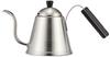 CASUAL PRODUCT Aoyoshi Drip Matte Made in Matte 511776 Pot, Silver, 1.0L, Japan, Finish, Black,