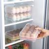 6/15 New Grid Eggs Refrigerator Eggs Storage Box Case Food Storage Container Accessories Kitchen Household Plastic Storage Tools