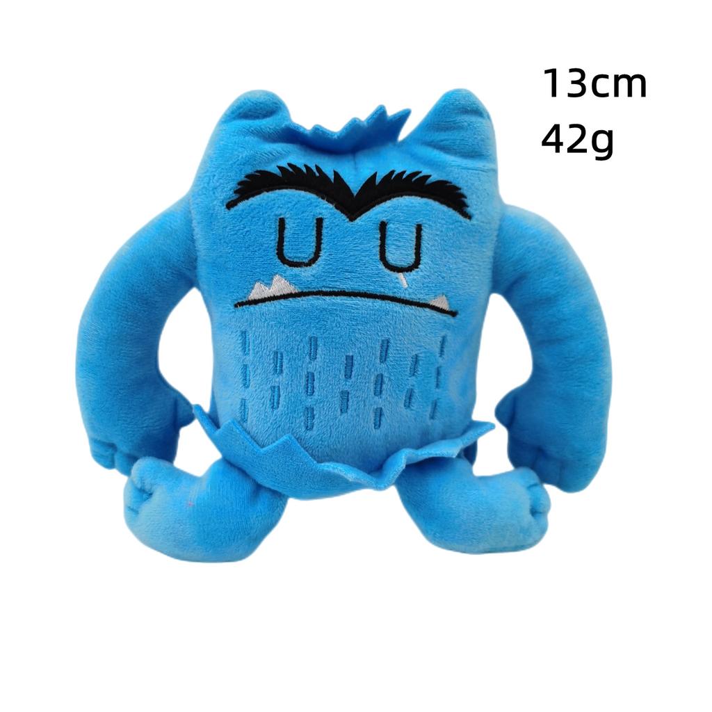 6 шт. плюшевая кукла Color Monster Kawaii для детей, плюшевые игрушки Monster Color Emotion для детей, подарки на день рождения, Рождество
